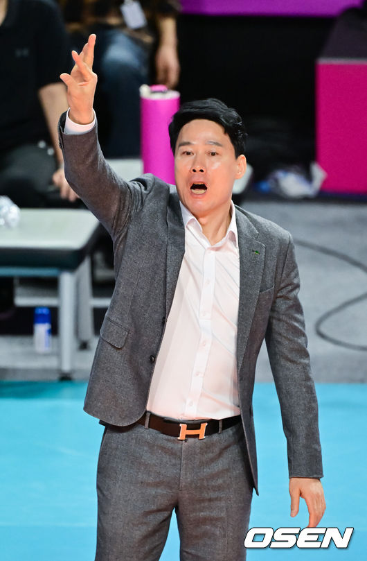 현대건설 힐스테이트 강성형 감독. /OSEN DB