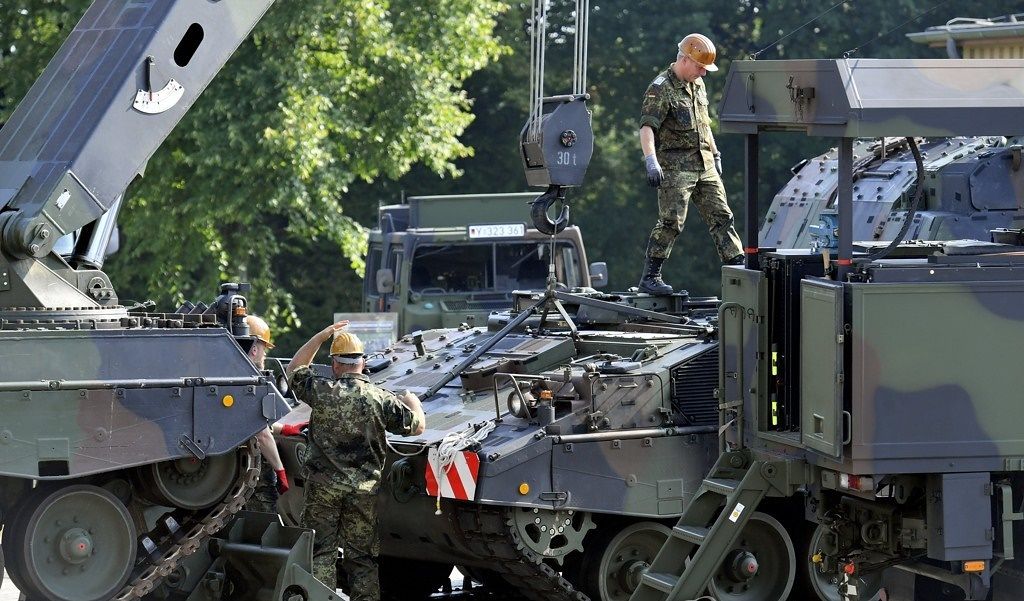 독일군 훈련센터. EPA=연합뉴스