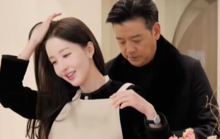 류시원과 아내. TV조선 방송화면 캡쳐