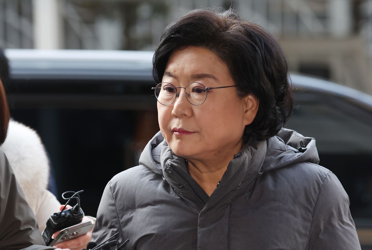 이혜훈 기획예산처 장관 후보자가 14일 오전 서울 중구 예금보험공사에 마련된 인사청문회 준비 사무실로 출근하고 있다. 뉴스1