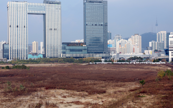 용산국제업무지구 부지 모습. 뉴스1