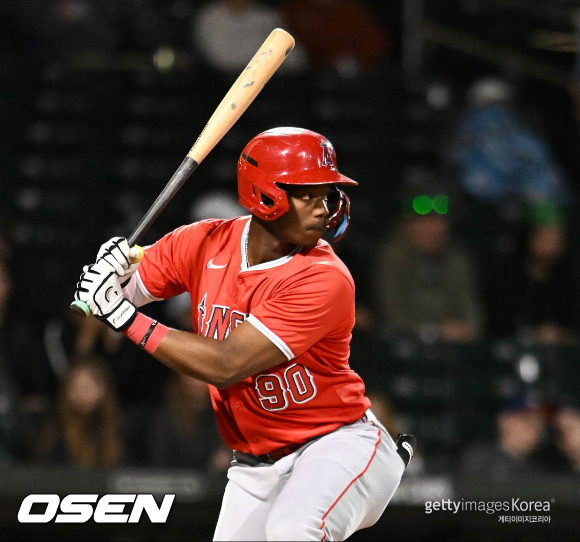 [사진] LA 에인절스 리오 포스터 ⓒGettyimages(무단전재 및 재배포 금지)