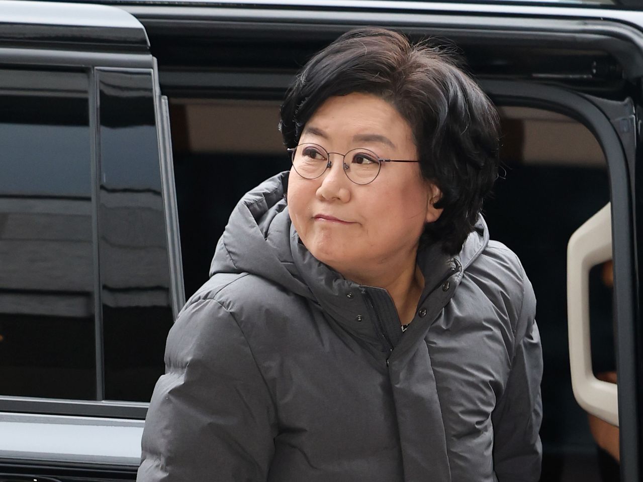 이혜훈 기획예산처 장관 후보자가 15일 오전 서울 중구 예금보험공사에 마련된 인사청문회 준비 사무실로 출근하고 있다. 뉴스1