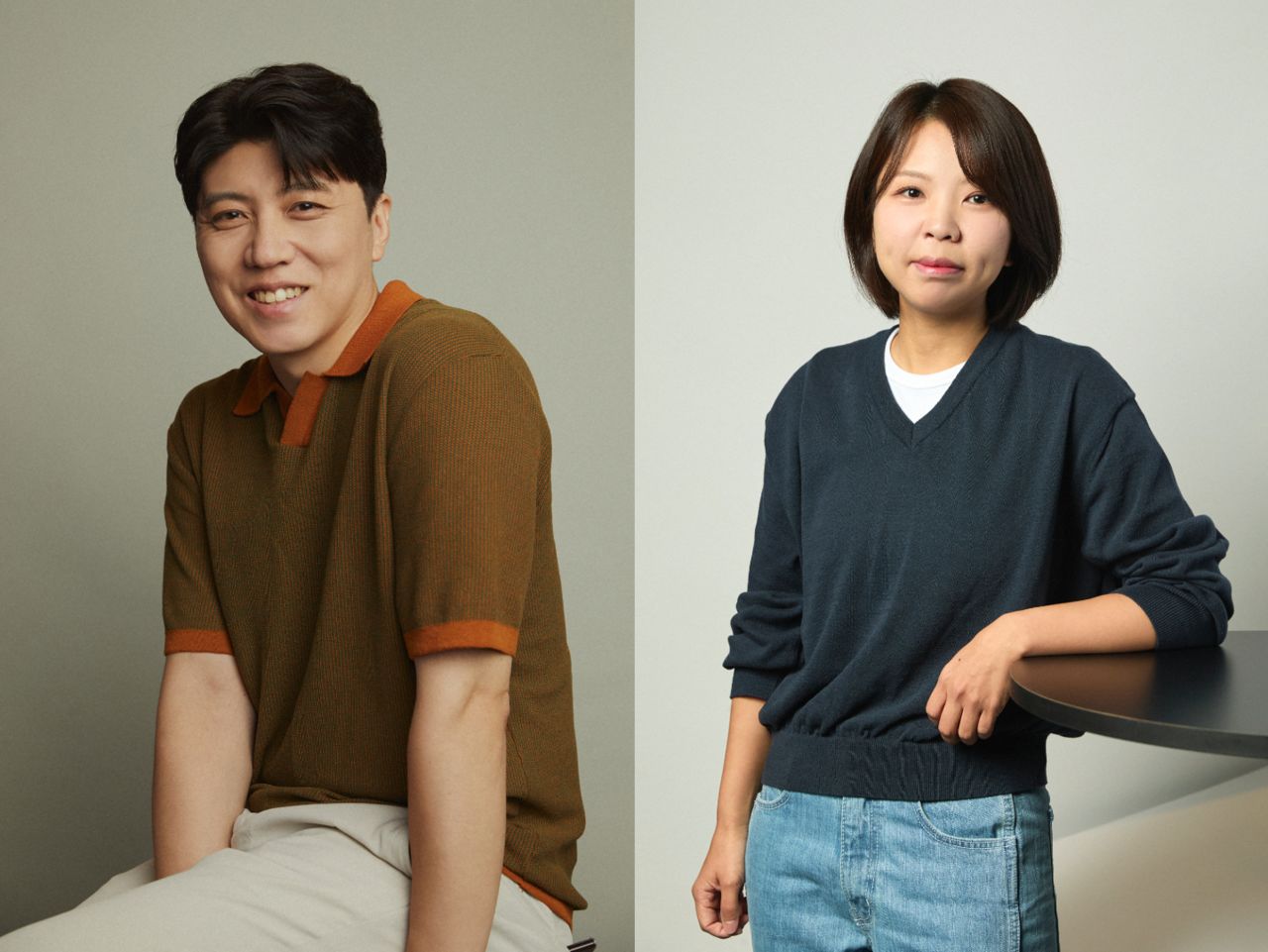  지난 13일 넷플릭스 요리 서바이벌 예능 '흑백요리사' 시즌 2가 백수저 재도전자 최강록 셰프의 우승으로 막을 내렸다. 김학민(왼쪽), 김은지 PD는 시즌 1부터 '흑백요리사' 흥행을 이끌어온 제작진이다. 사진 넷플릭스