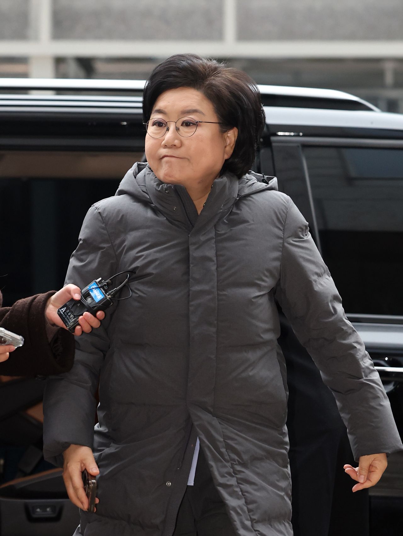 이혜훈 기획예산처 장관 후보자가 16일 오전 서울 중구 예금보험공사에 마련된 인사청문회 준비 사무실로 출근하고 있다. 뉴스1