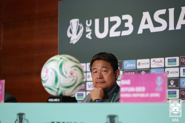 [사진] 이민성 감독 / 대한축구협회