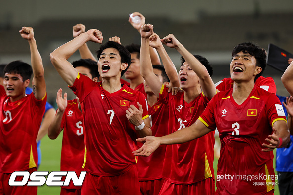 [사진] 베트남 선수단 ⓒGettyimages(무단전재 및 재배포 금지)