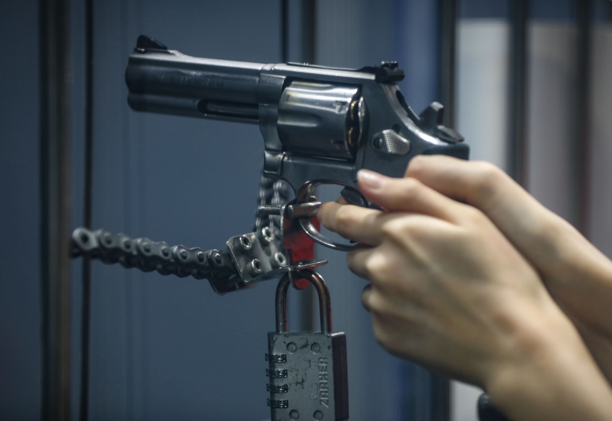 권총 참고 사진. 연합뉴스