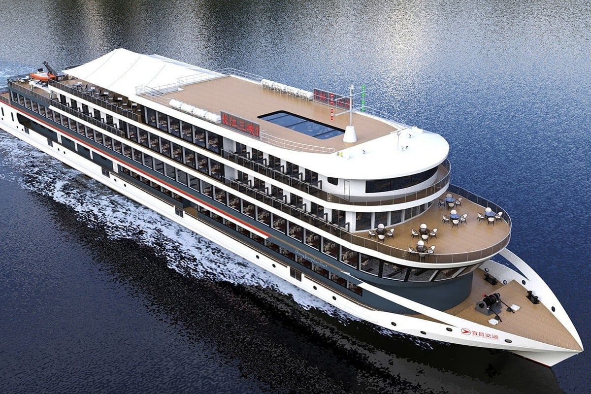 중국 배터리 업체 CATL의 선박용 배터리로 움직이는 전기 추진 선박. 사진 CATL