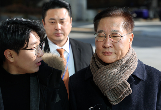 박성재 전 법무부 장관이 지난해 12월 4일 김건희 여사 수사 무마 청탁 의혹으로 조사받기 위해 내란 특검팀(특별검사 조은석)에 출석하고 있다. 뉴스1