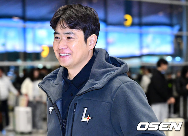 설렘과 긴장이 가득한 SSG맨 김재환.