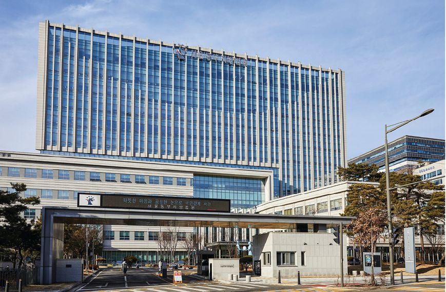 19일 '통혁당 사건'으로 사형이 집행된 고 강을성씨가 50년만에 재심에서 무죄를 선고받았다. 사진은 서울 송파구 서울동부지법 전경. 사진 서울동부지법