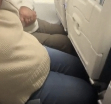 캐나다 웨스트젯 보잉 737 좌석. 사진 레딧