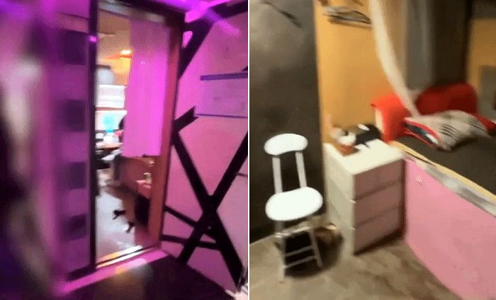 서울 동대문구 초등학교 인근에서 대형 안마시술소를 운영하며 성매매를 알선한 일당이 붙잡혔다고 경찰이 20일 밝혔다. 사진은 범행이 이뤄진 안마시술소의 모습. 사진 서울경찰청