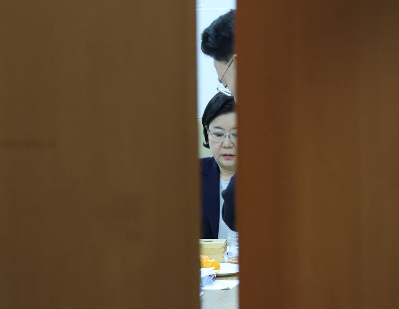 이혜훈 기획예산처 장관 후보자가 19일 서울 여의도 국회에서 대기하고 있다. 연합뉴스