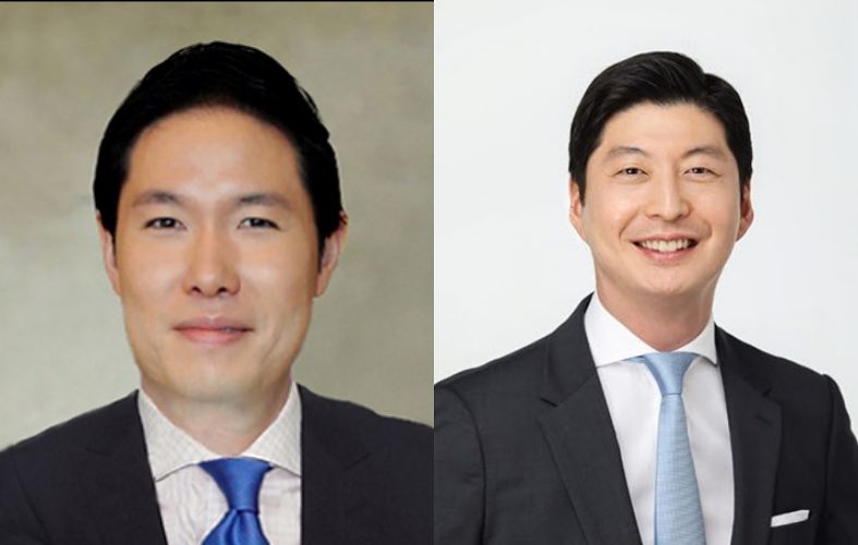 올해 다보스포럼에 참석하는 조현상 HS효성 부회장(좌)과 허세홍 GS칼텍스 부회장(우). 사진 각 사 