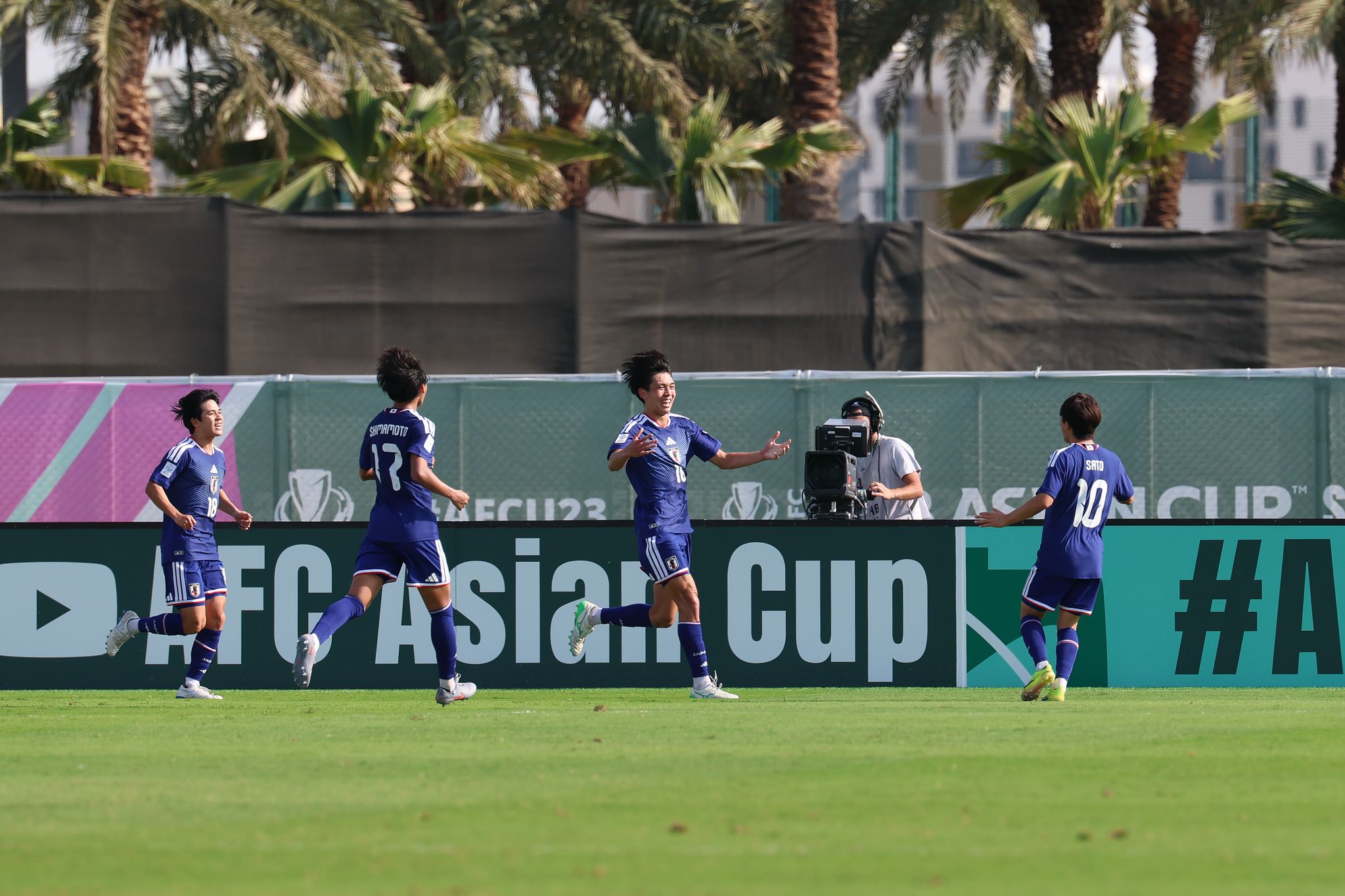 사우디아라비아 제다에서 열린 23세 이하 아시안컵 4강전에서 일본이 선제골을 터트렸다. 사진 KFA