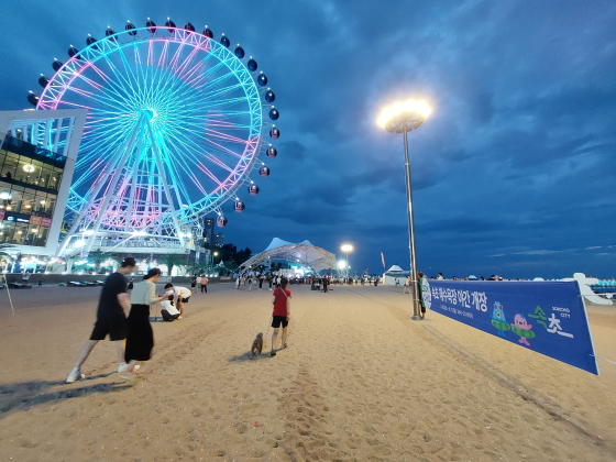 강원 속초시 속초해수욕장에 있는 대관람차 속초아이 모습. [연합뉴스]