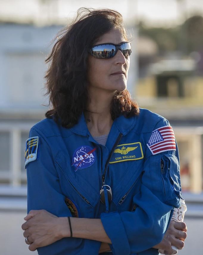 우주비행사 수니 윌리엄스. 사진 NASA