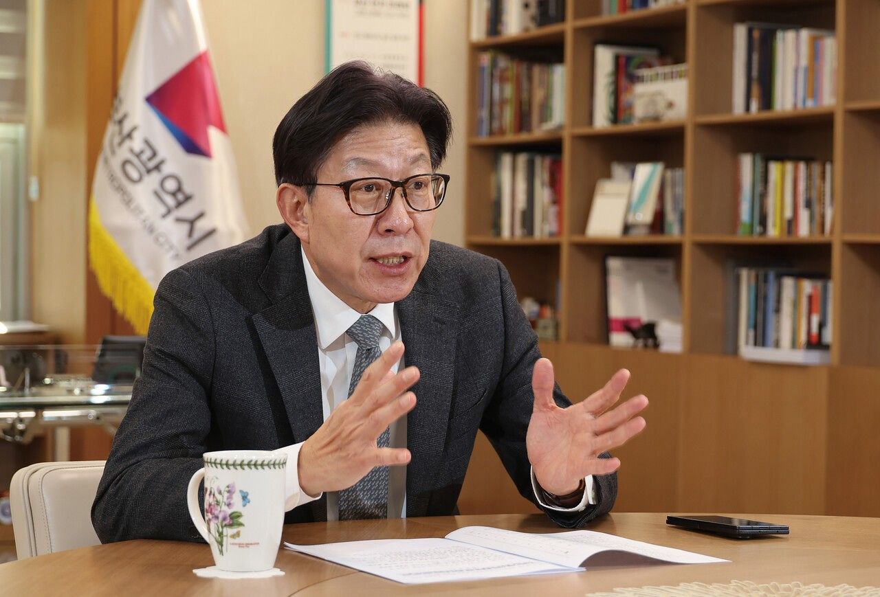 박형준 부산시장은 어느 때보다 명징한 화법으로 보수의 재건을 역설했다. 그는 통합과 경쟁력 있는 후보 공천만이 6월 지선 승리를 담보할 수 있다고 봤다. 송봉근 객원기자