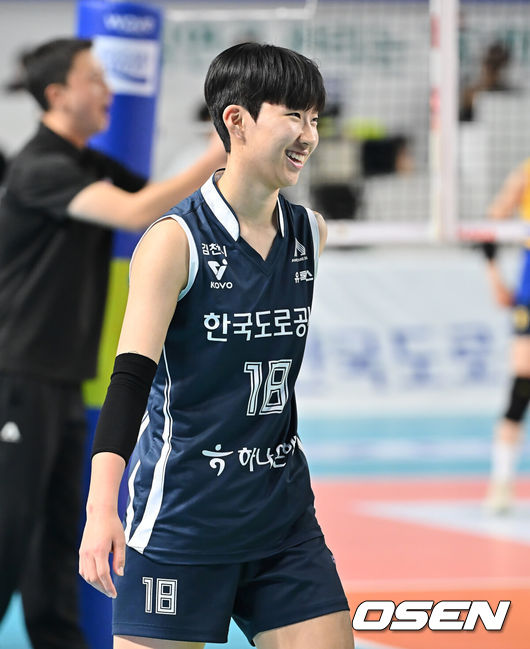 [OSEN=김천, 이석우 기자] 한국도로공사 김세인 064 2025.11.15 / foto0307@osen.co.kr