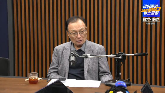 유튜브 채널 '김어준의 겸손은힘들다 뉴스공장'에 출연한 이해찬 더불어민주당 상임 선거대책위원장. 사진 유튜브 캡처