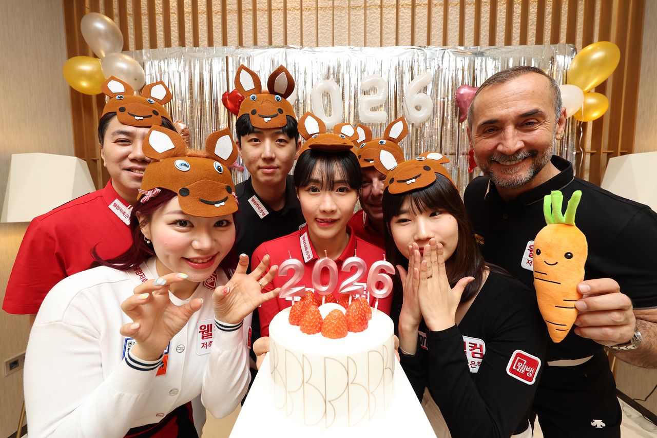 웰컴저축은행 PBA-LPBA 챔피언십 포토콜. 사진 PBA