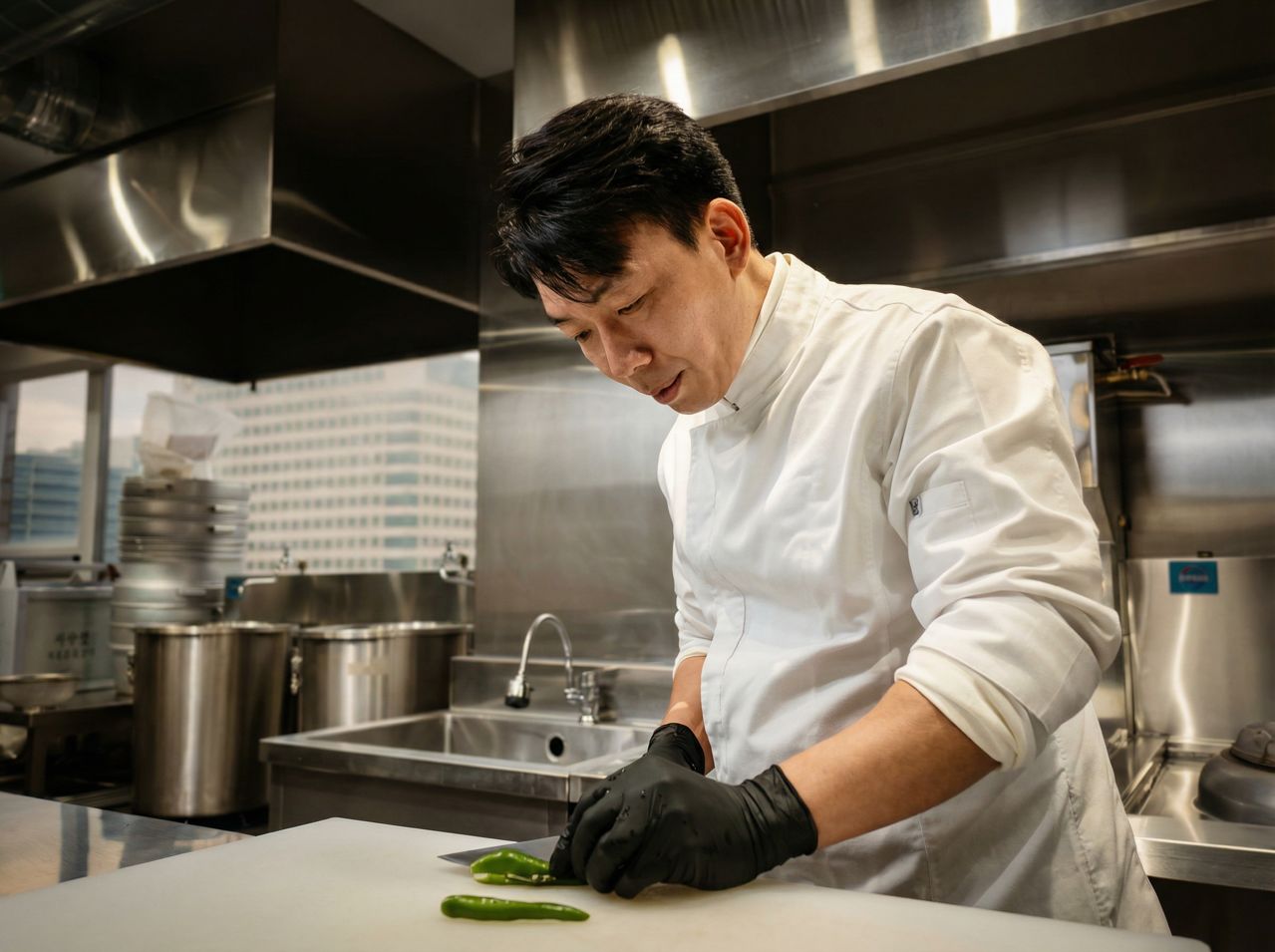 10대 중국집 배달원을 시작으로 중식과 연을 맺은 임태훈 셰프. 여러 업장에서 경력을 쌓으며 자신만의 중식을 만들고 있다. 사진 웨이크버니