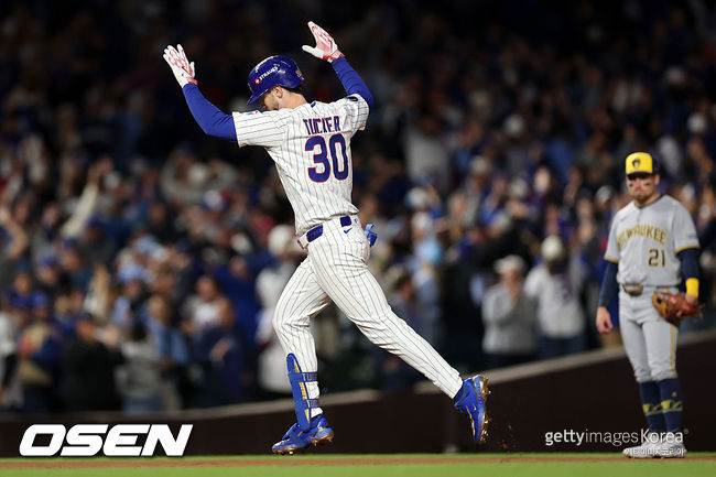 [사진] 다저스 터커. ⓒGettyimages(무단전재 및 재배포 금지)