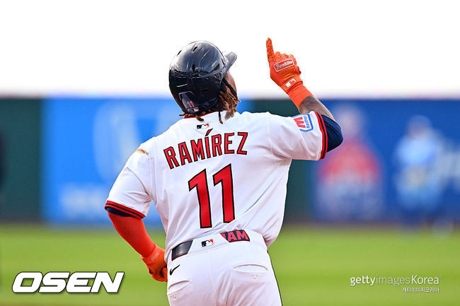 [사진] 호세 라미레즈 ⓒGettyimages(무단전재 및 재배포 금지)