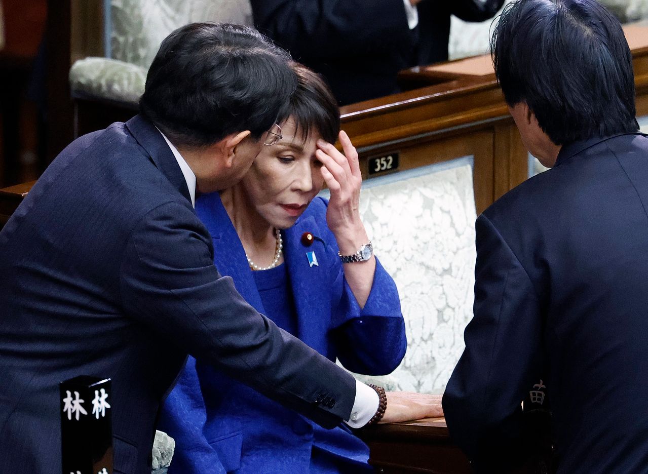 23일 중의원 해산을 선언한 다카이치 사나에 총리 [AFP=연합뉴스]