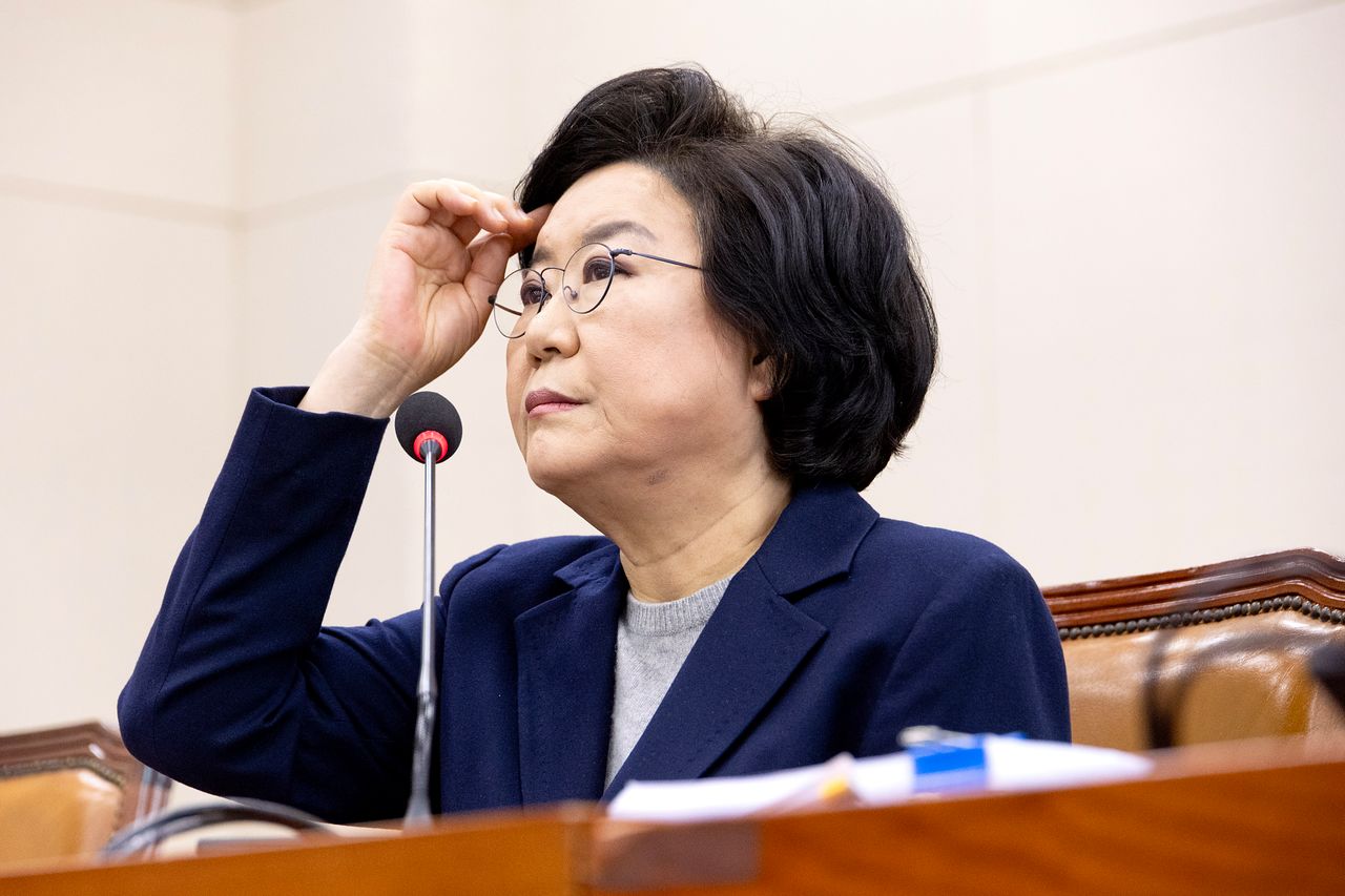 이혜훈 기획예산처 장관 후보자가 23일 오전 서울 여의도 국회 재정경제기획위원회 전체회의에서 열린 인사청문회에 출석해 자리에 앉아있다. 임현동 기자