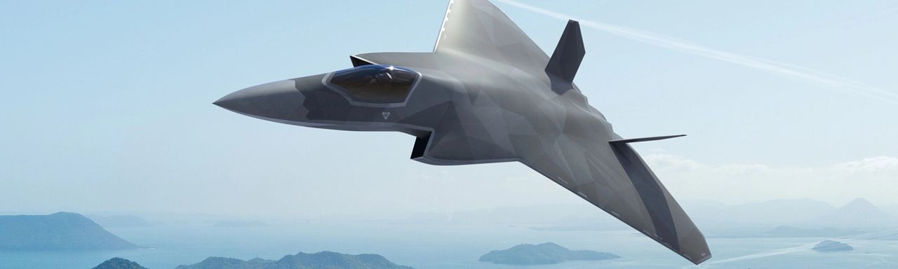 FCAS 컴퓨터 그래픽. BAE 시스템즈