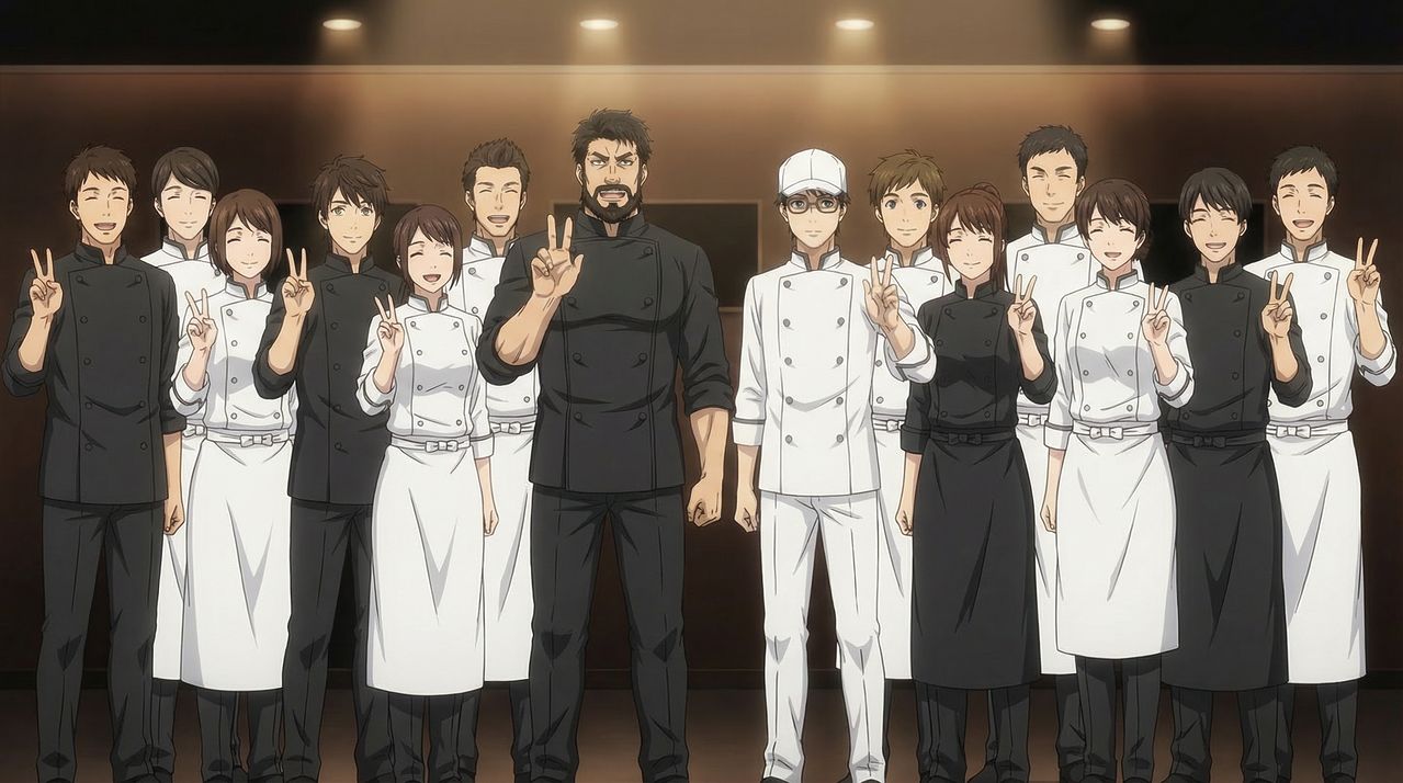 AI로 만든 팬 콘텐트들. ‘흑백요리사2’ 출연자들을 애니메이션으로 만들었다. [사진 박지수]