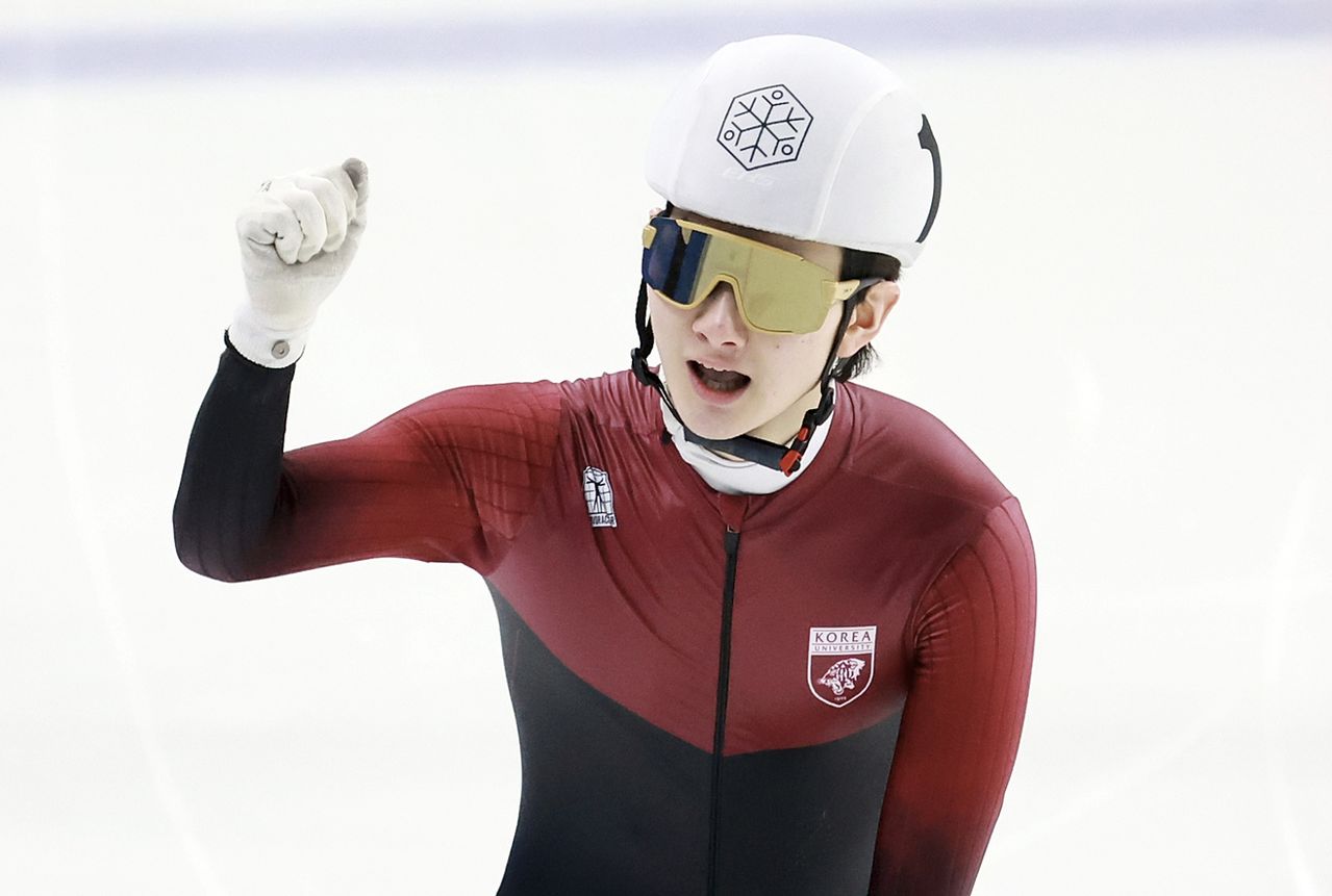 쇼트트랙 신동민 선수. 