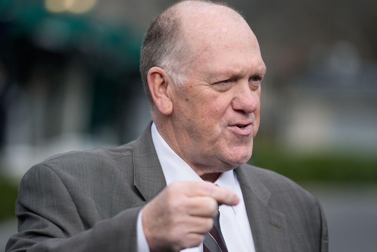 백악관 국경보호 및 이민단속 총책임자 톰 호먼. AP=연합뉴스