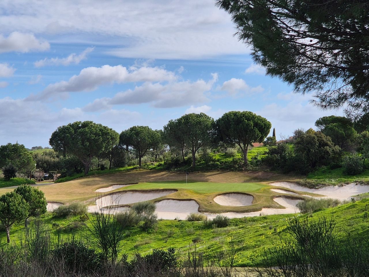 포르투갈은 겨울 전지훈련지로 인기다. 사진은 알가르브의 몬테 레이 골프장. 성호준 기자