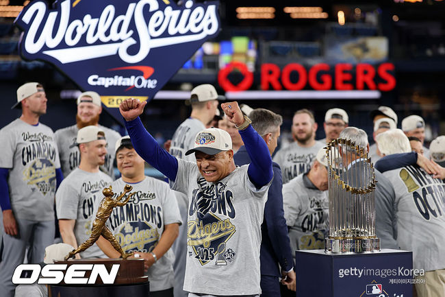 [사진] 다저스 선수단. ⓒGettyimages(무단전재 및 재배포 금지)