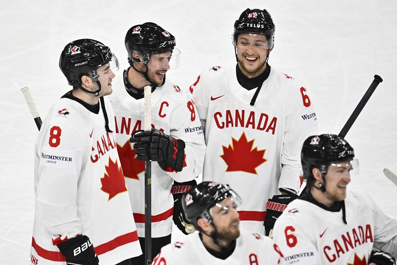 캐나다 아이스하키 대표팀. [AP=연합뉴스]