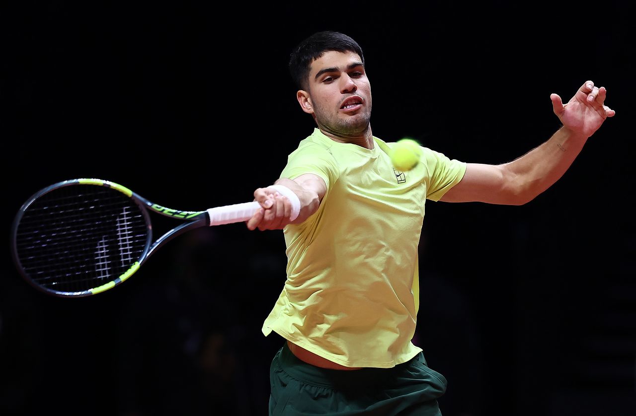 생애 처음으로 호주오픈 4강에 오른 알카라스. 뉴스1