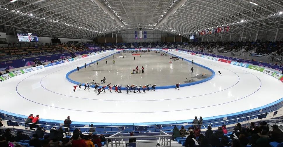 2018년 평창 동계올림픽이 열린 강원도 강릉 스피드스케이팅 경기장의 모습. 연합뉴스 