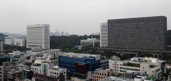 서울 서초구 대검찰청(왼쪽부터), 서울고등검찰청(서울고검), 서울중앙지방검찰청(서울중앙지검). 뉴스1