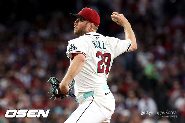 [사진] 애리조나 메릴 켈리 ⓒGettyimages(무단전재 및 재배포 금지)