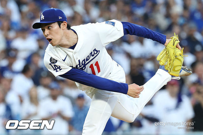 [사진] LA 다저스 사사키 로키 ⓒGettyimages(무단전재 및 재배포 금지)
