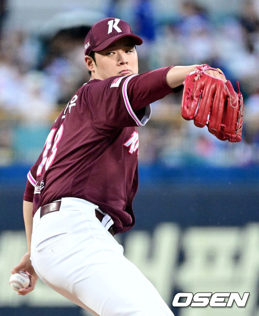 키움 히어로즈 정현우. /OSEN DB