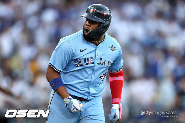 [사진] 블라디미르 게레로 주니어 ⓒGettyimages(무단전재 및 재배포 금지)