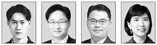 서원용, 최환석, 박성만, 김태희(왼쪽부터 순서대로)