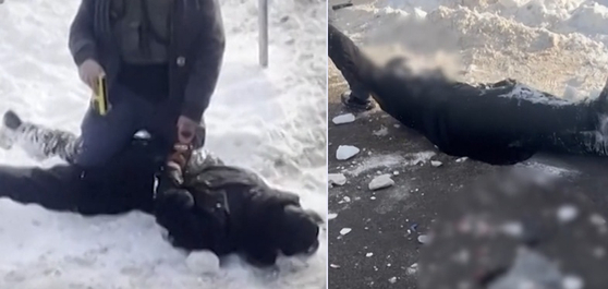 지난해 12월 15일(현지시간) 미국 미네소타주 미니애폴리스 남부에서 이민세관단속국(ICE) 요원들이 에콰도르 출신 여성을 강압적으로 체포하는 영상이 공개돼 논란이 일었다. 연합뉴스