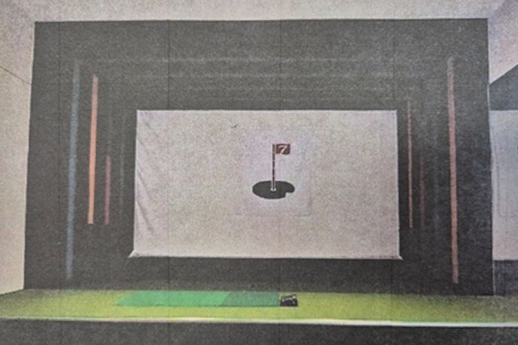 윤 전 대통령 관저 실내 골프 연습시설. 사진 감사원