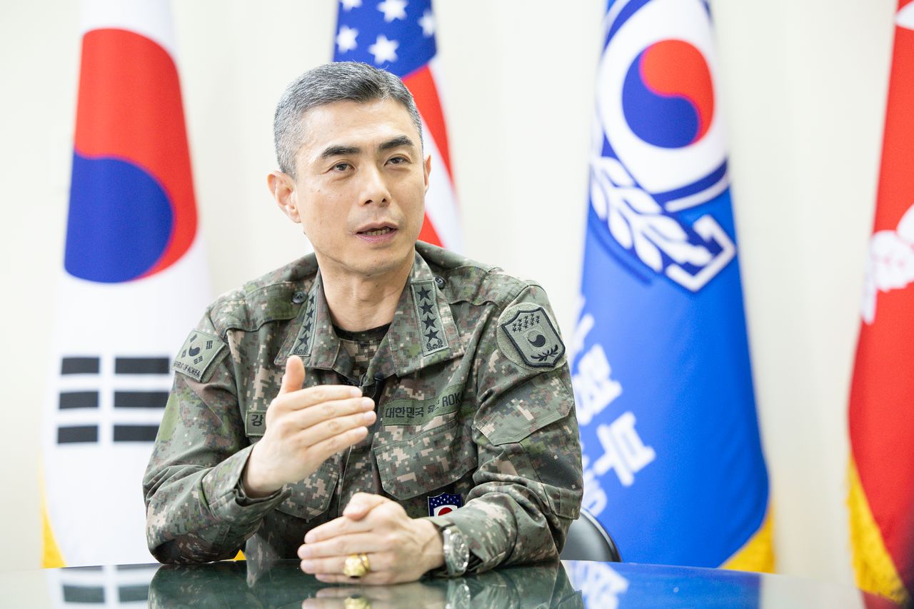 신임 사우디아라비아 대사에 임명된 강신철 전 한미연합군 부사령관. 전민규 기자